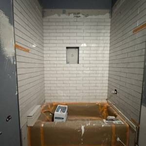 New Bathroom Construction Project